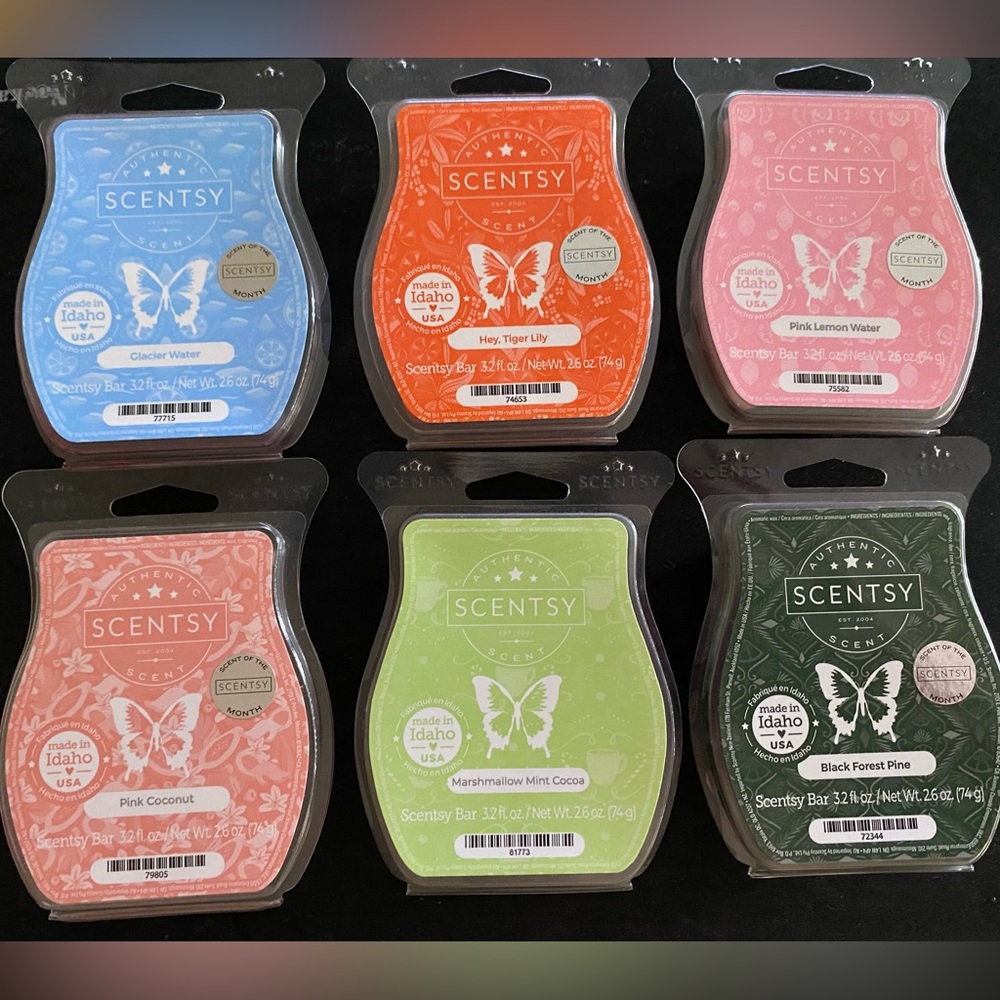 Scentsy bar bundle (6)